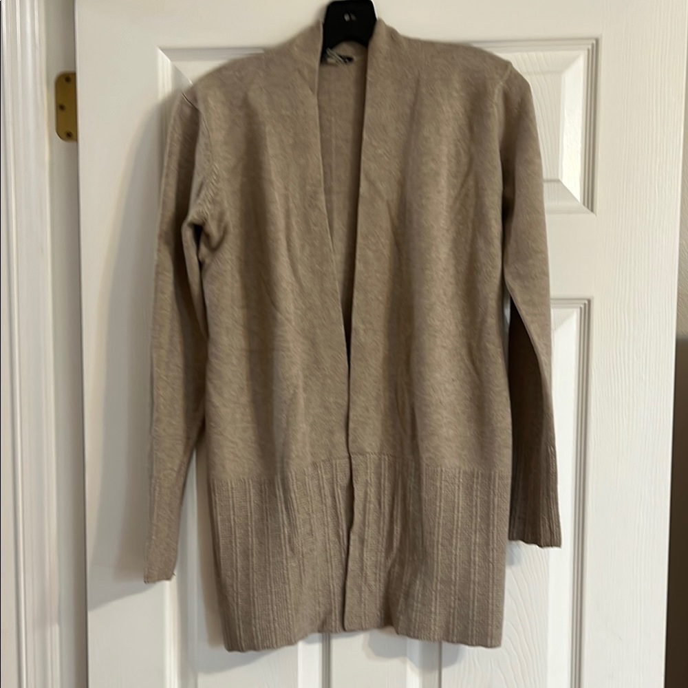 Vila Milano Tan Cardigan Sweater